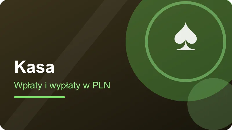 Wpłaty i wypłaty – ilustracja sekcji Vegas Hero